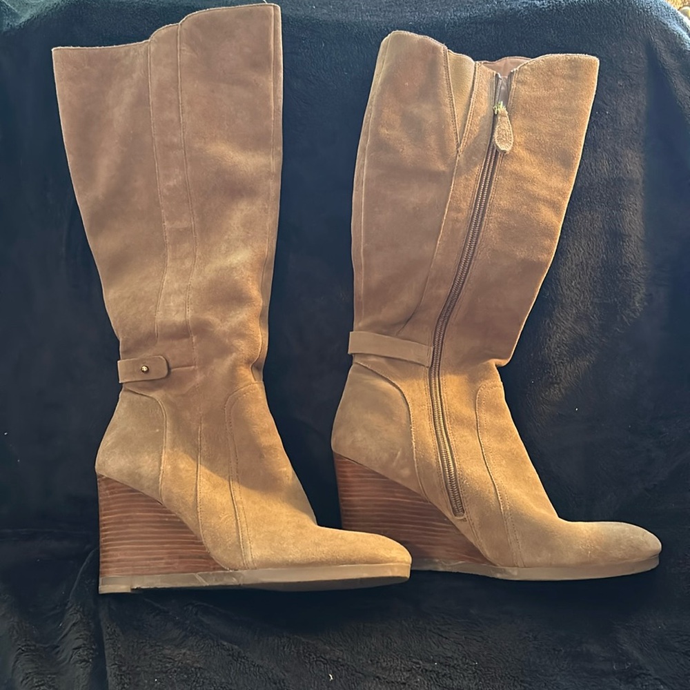 Like new Franco Sarto leather boots